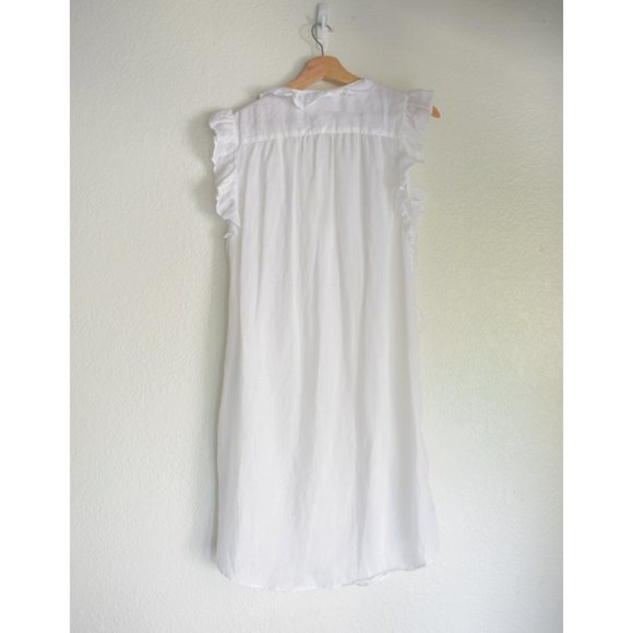 Frame Lauren Dress in Blanc - Picture 5 of 14
